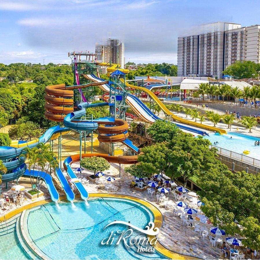 Caldas Novas - Diroma Fiori - Incluso 1 Acesso Ao Acqua Park Vulca - Oficial Exterior foto